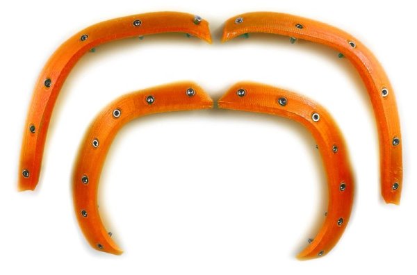 TMT Fender Flares orange (inkl. Schrauben)