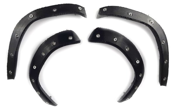 SLVR TMR Fender Flares schwarz (inkl. Schrauben)