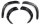 TMTFLMXWDS SLVR TMR Fender Flares schwarz (inkl. Schrauben)
