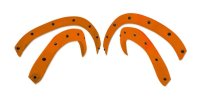 TMT Fender Flares orange (inkl. Schrauben)