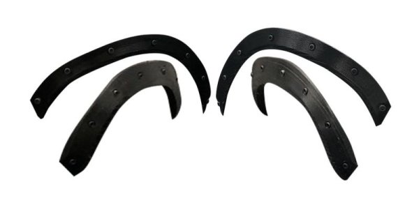 SLVR TMR Fender Flares schwarz (inkl. Schrauben)