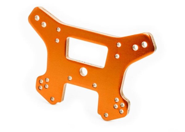 Dämpferbrücke vorne 6061-T6 Aluminium orange