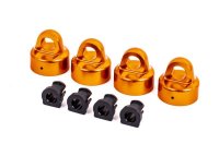 GT-Maxx D&auml;mpfer-Kappen Aluminium orange (4)