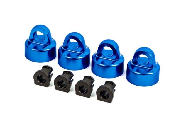 GT-Maxx Dämpfer-Kappen Aluminium blau (4)