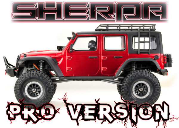 1:10 Green Power Elektro Modellauto RC Crawler "SHERPA PRO CR3.4" METALLIC-RED 4WD RTR