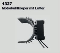 DF Models 1327 Motork&uuml;hlk&ouml;rper mit L&uuml;fter