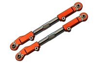 ALUMINUM+STAINLESS STEEL FRONT UPPER ARM TIE ROD -2PC SET...