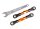 TRX2443T Sturz-Spurstange 7075-T6 Alu orange 56mm hinten l/r