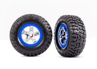 BFGoodrich T/A KM2 Reifen auf Felgen chrom/blau (2)