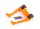 TRX9576T Wheelie Bar orange montiert