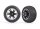 TRX3771X Rillen Reifen auf RXT 2.8 Felgen schwarz-satin vorne (2)