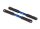 TRX9549X Vorspurstange 7075-T6 Alu blau 120mm vorne (2)