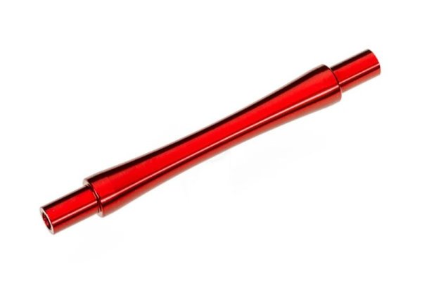 Achse Wheelie bar 6061-T6 Aluminium rot