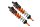 GPMSLE143R/LORBK Alum. 6061-T6 L-Shape Piggy Back Dämpfer 143mm hi. orange