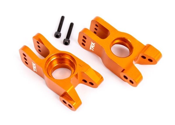 Radträger 6061-T6 Aluminium orange hinten l/r