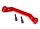 TRX9546R Lenkplatte 6061-T6 Aluminium rot mit Schrauben