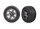 TRX3771R Rillen Reifen auf RXT 2.8 Felgen schwarz-chrom vorne (2)