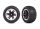 TRX3772X Alias Reifen auf RXT 2.8 Felgen schwarz & chrom hinten (2)