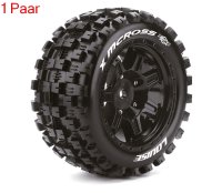 X-MCROSS Sport-Reifen   Felge schwarz (2) *J* 24mm...