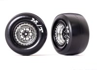 Mickey Thompson ET Slick auf Felge chrom hinten (2)