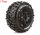 LR-T3350B X-MALLET Sport-Reifen   Felge schwarz (2) *J* 24mm TRAXXAS X-MAXX / LOUISE MFT