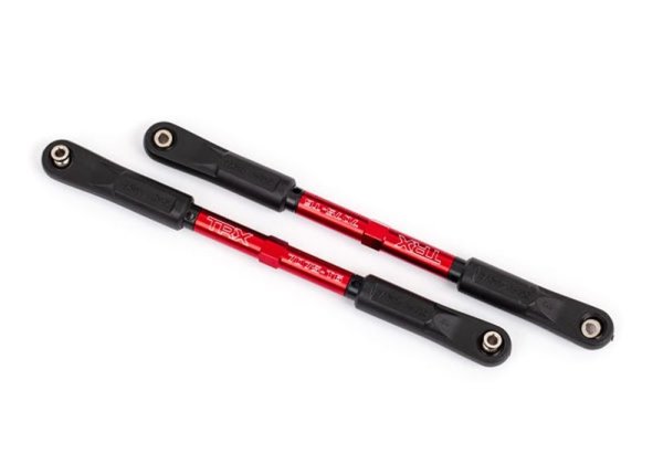 Sturz-Spurstange 7075-T6 Alu rot 144mm hinten (2)