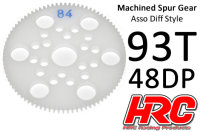 Hauptzahnrad - 48DP - Low Friction Gefr&auml;st Delrin -...