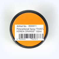 Polycarbonat Spray &quot;PAINTZ BRIT. Honda Orange&quot;...