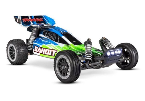 TRAXXAS Bandit blau/grün 1/10 2WD Buggy RTR