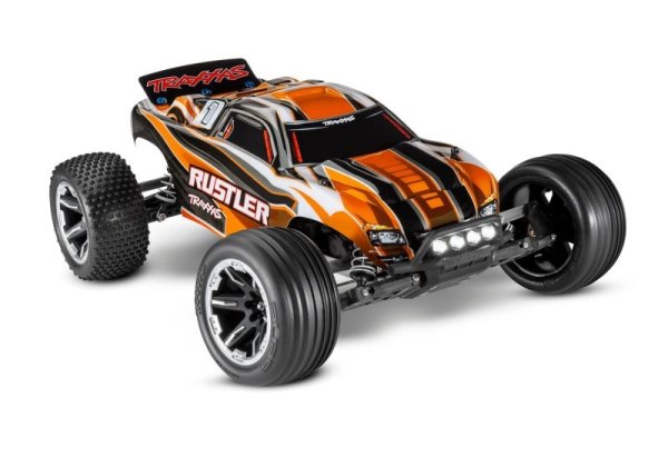 TRAXXAS Rustler orange 1/10 2WD Stadium-Truck RTR