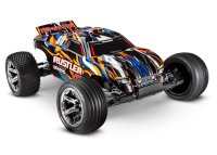 SLVR TRAXXAS Rustler VXL orange 1/10 2WD Stadium-Truck RTR