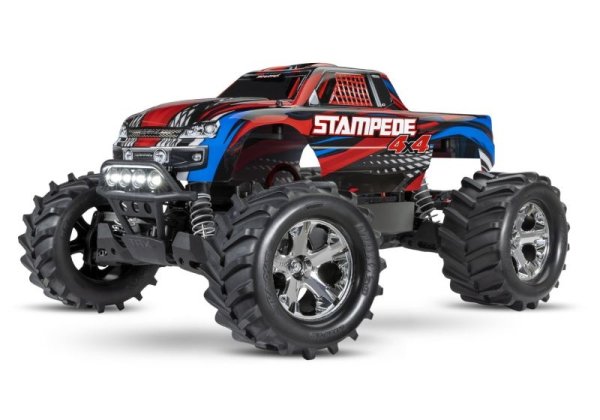 TRAXXAS Stampede 4x4 rot 1/10 Monster-Truck Brushed RTR