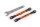 TRX2445T Vorspurstange 7075-T6 Alu orange 75mm vorne l/r