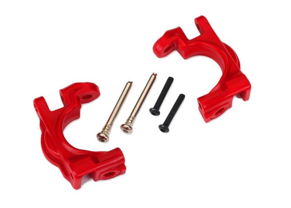 Extreme Heavy Duty C-Hubs rot l/r mit Kleinteile