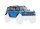 TRX9711-BLUE Karosserie TRX-4M Bronco blau komplett