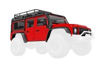 Karosserie TRX-4M Defender rot komplett