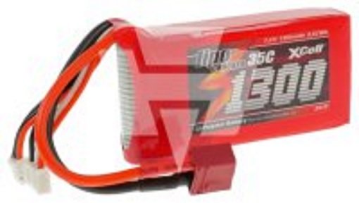 XCell LiPo Cracker 7,4V / 1300mAh 2S1P, 35C