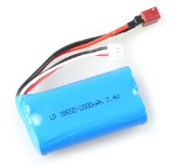 LIION AKKU 7,4V 2000MAH T-STECKER