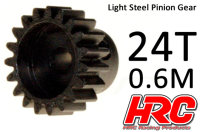 Motorritzel - 0.6M - Stahl - Leicht - 24Z