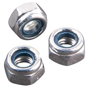 Stopmuttern M3 (4) und Mitnehmerstiite für Räder 2x10mm für CVD Antriebswellen (4) vorn oder hinten