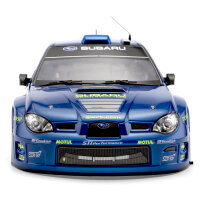 KB48762 Subaru Impreza WRC 2007 Karosserie Blau lackiert 195mm RTU
