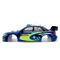 KB48762 Subaru Impreza WRC 2007 Karosserie Blau lackiert 195mm RTU