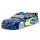 KB48762 Subaru Impreza WRC 2007 Karosserie Blau lackiert 195mm RTU