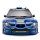 KB48762 Subaru Impreza WRC 2007 Karosserie Blau lackiert 195mm RTU