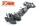 TM507010 Auto - 1/10 Elektrisch - FWD Touring - Team Magic E4 FWD Bausatz