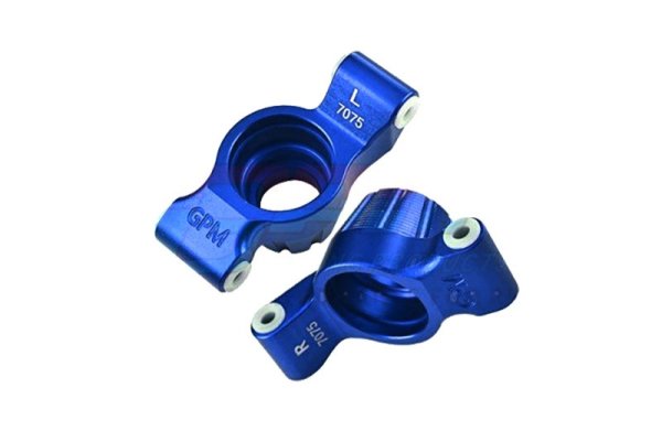 Aluminium Radträger hinten blau