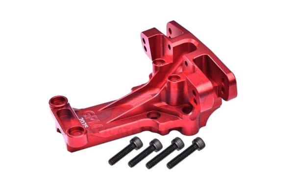 Bulkhead 7075-T6 Aluminium vorne rot