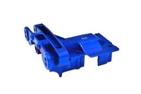 Bulkhead 7075-T6 Aluminium hinten blau