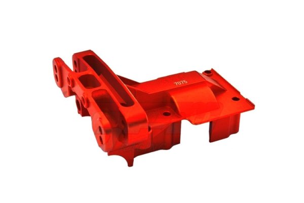 Bulkhead 7075-T6 Aluminium hinten orange