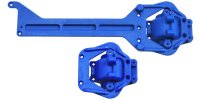 Chassis &amp; Diff-Abdeckungen v/h blau